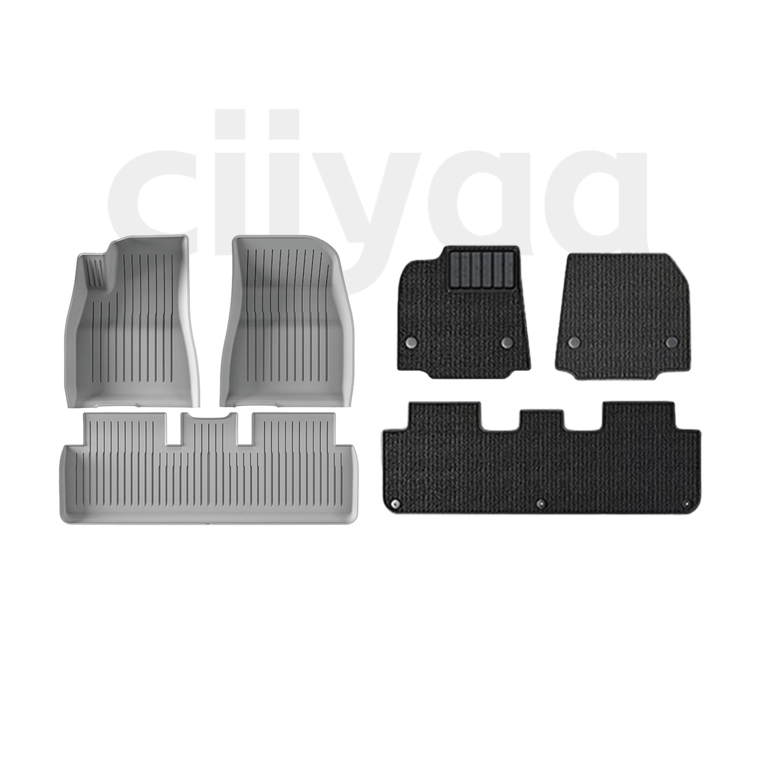 Heavy Duty Floor Mats for Tesla Model 3 Highland 2025 2024