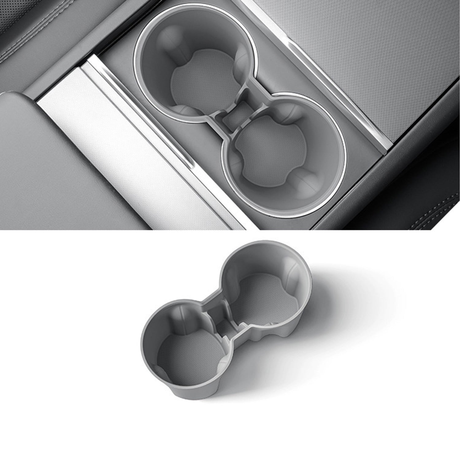 Soft Center Console Cup Holder for Tesla Model 3 Highland 2025 2024