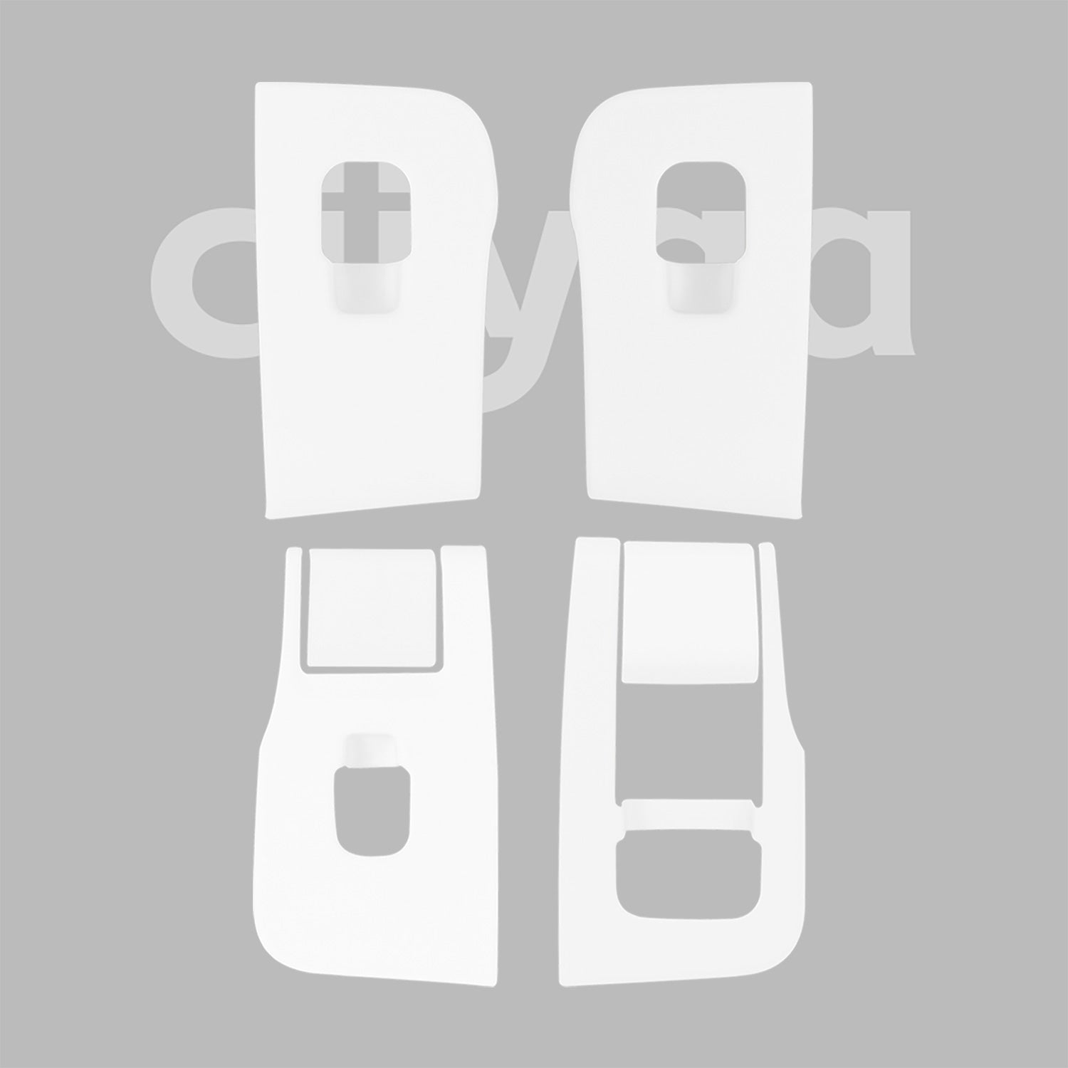 PureDeco Window Button Cover for Tesla Model 3 Highland 2025 2024