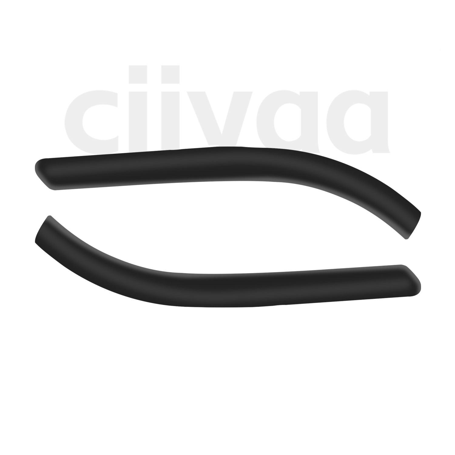 PureDeco Rear Mirror Trim for Tesla Model 3 Highland 2025 2024