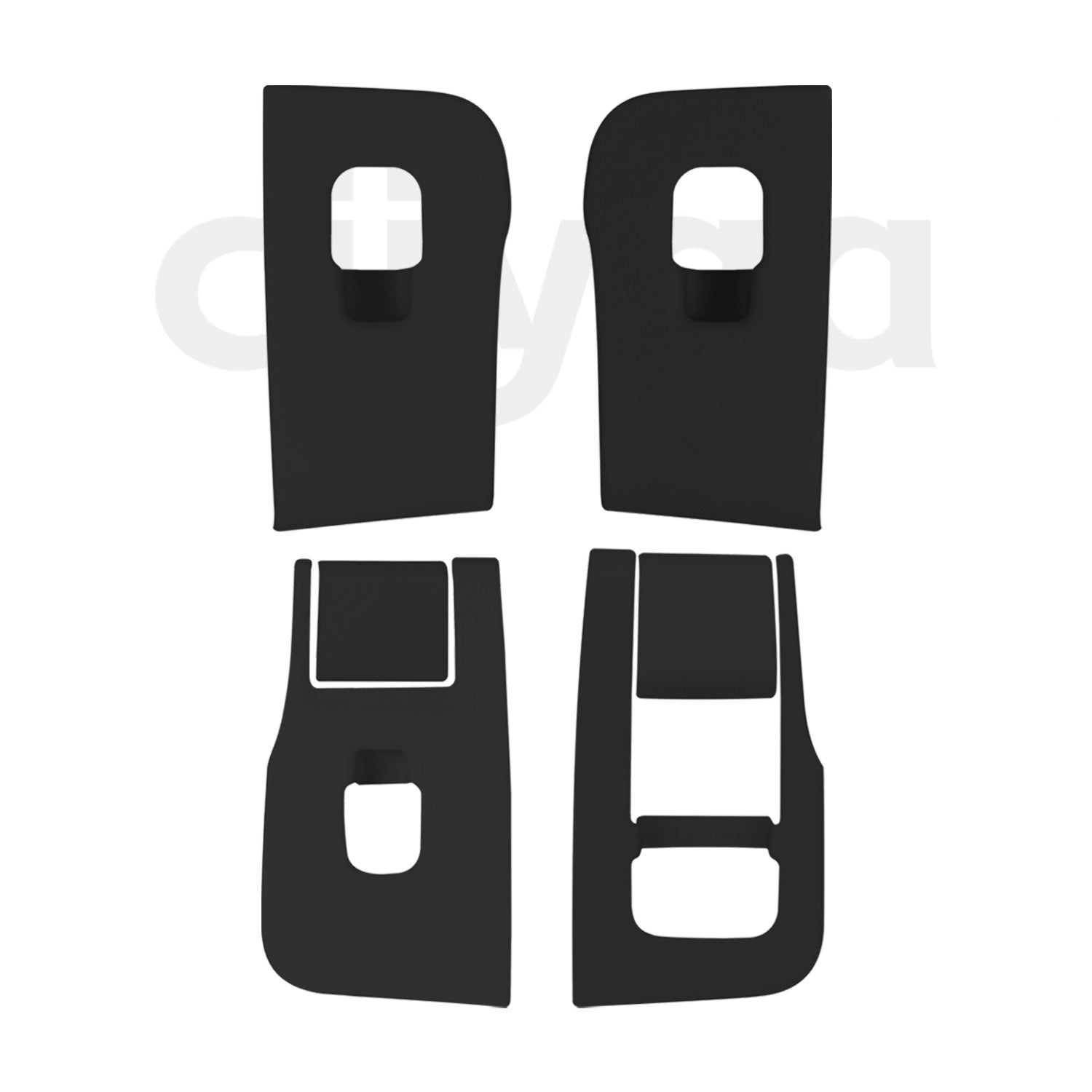 PureDeco Window Button Cover for Tesla Model Y Juniper 2025