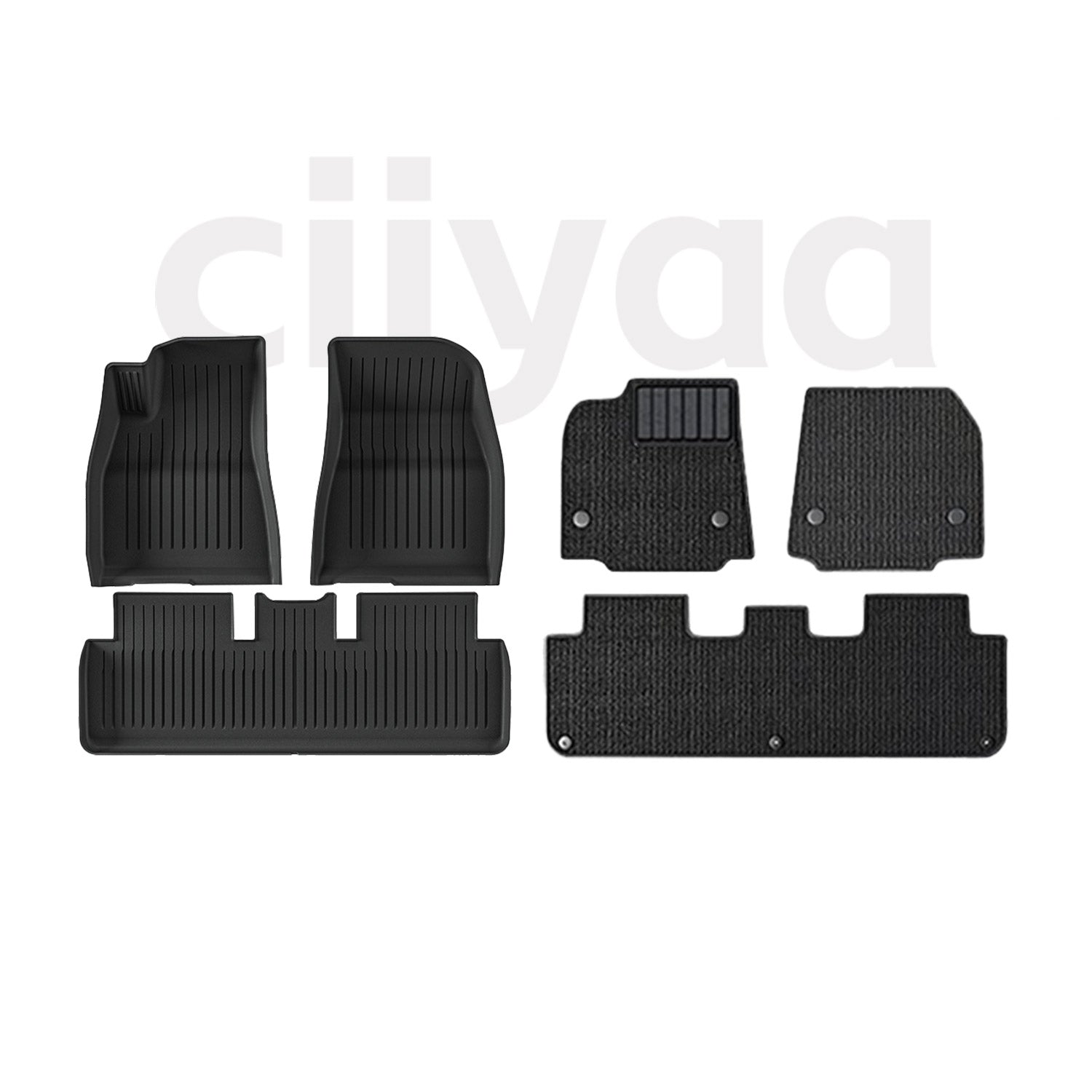 Heavy Duty Floor Mats for Tesla Model Y Juniper 2025