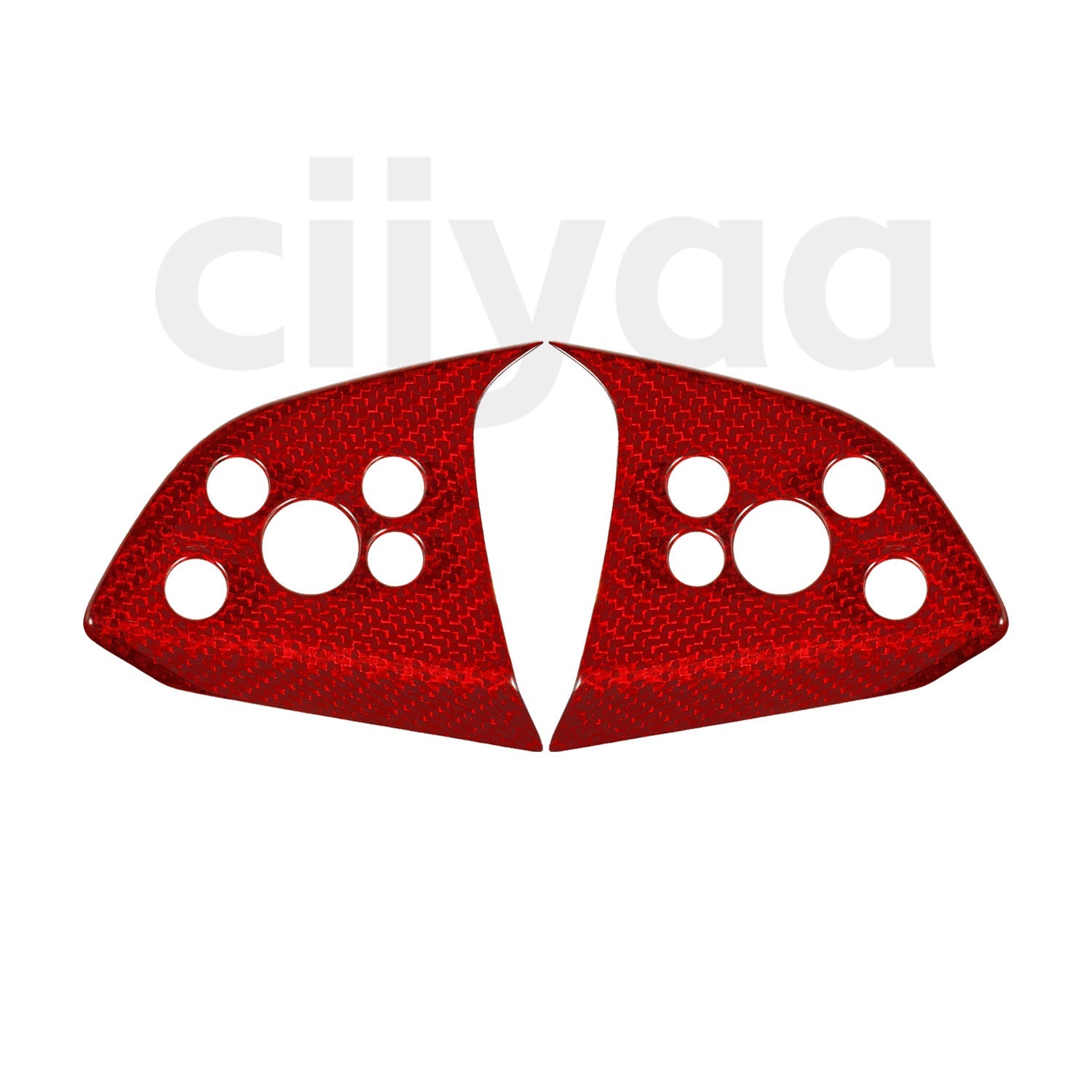 Carbon Fiber Steering Wheel Stickers for Tesla Model 3 Highland 2025 2024