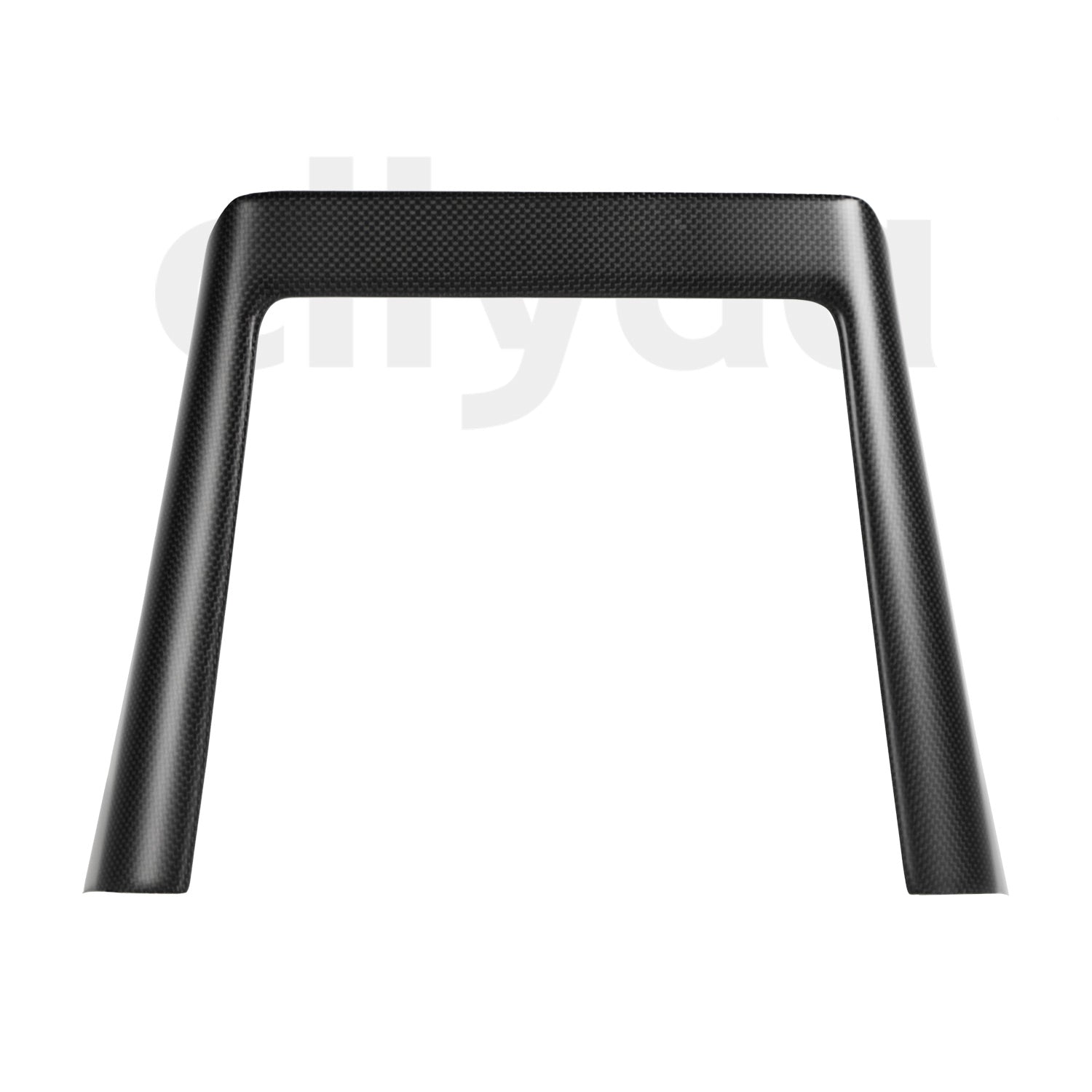 Carbon Fiber Wireless Charging Frame for Tesla Model Y Juniper 2025