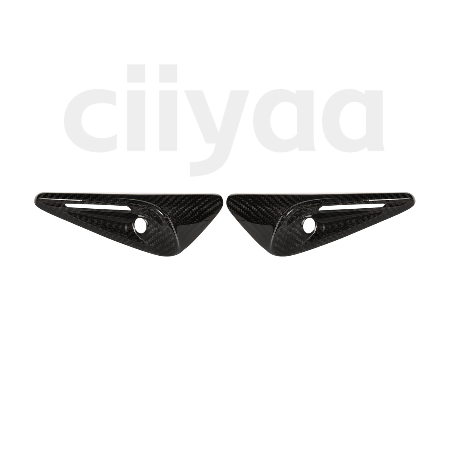 Carbon Fiber Side Camera Cover for Tesla Model Y Juniper 2025