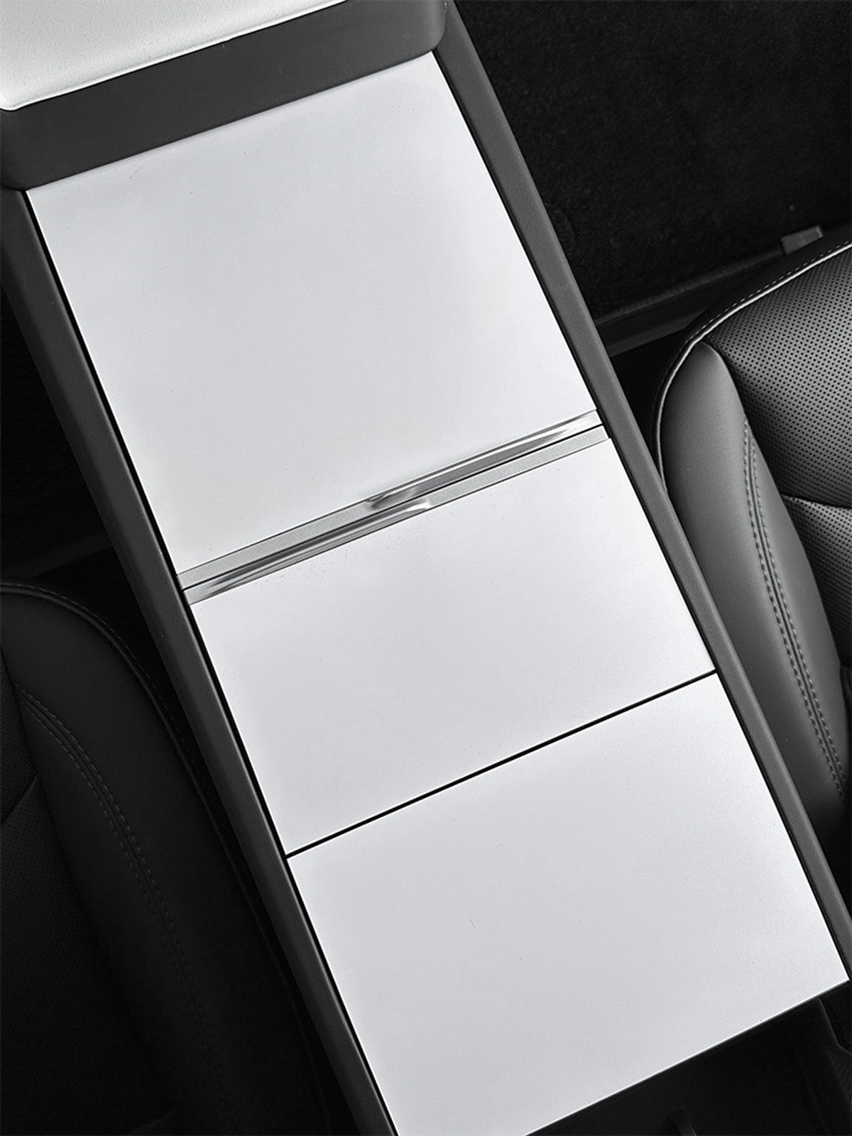 Matt Center Console Cover for Tesla Model Y Juniper 2025