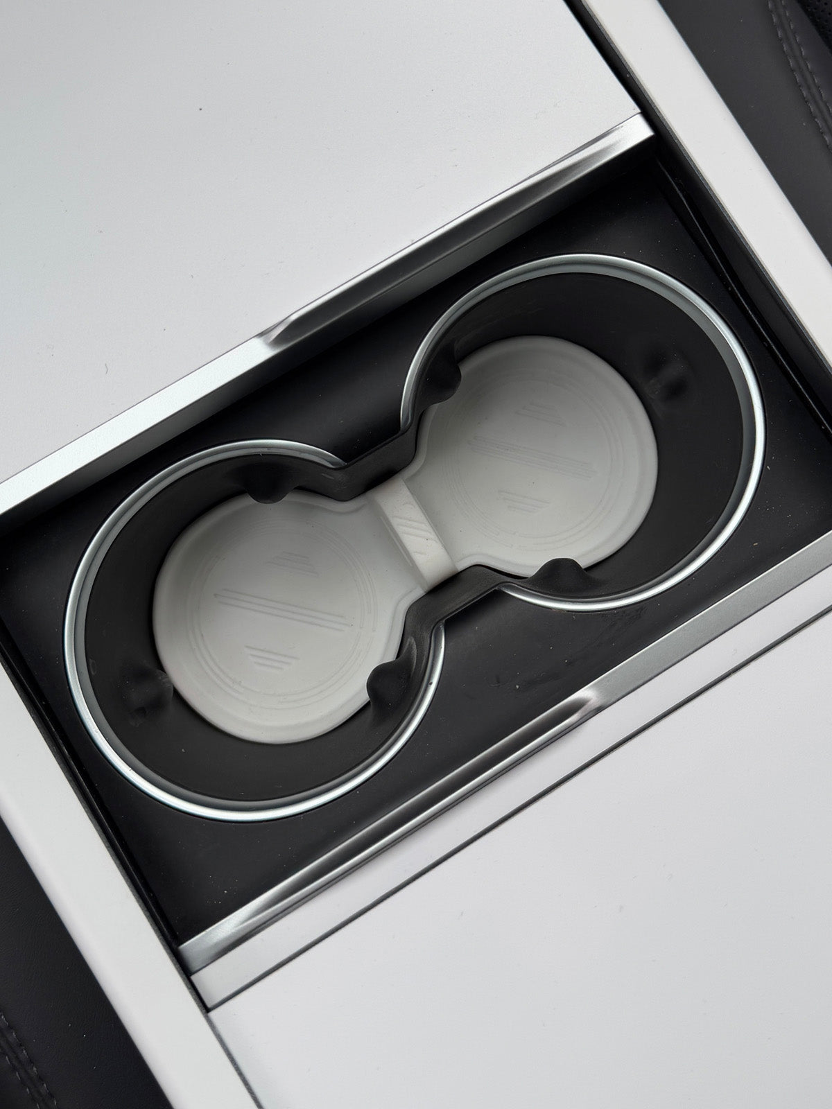 Soft Center Console Cup Mat for Tesla Model 3 Highland 2025 2024