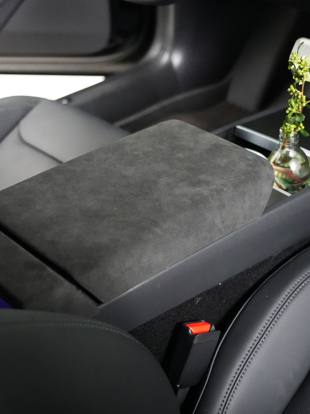 Alcantara Armrest Cover for Tesla Model Y Juniper 2025