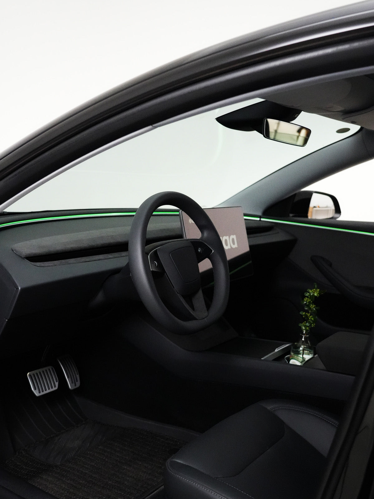 Alcantara Door Button Cover for Tesla Model 3 Highland 2025 2024