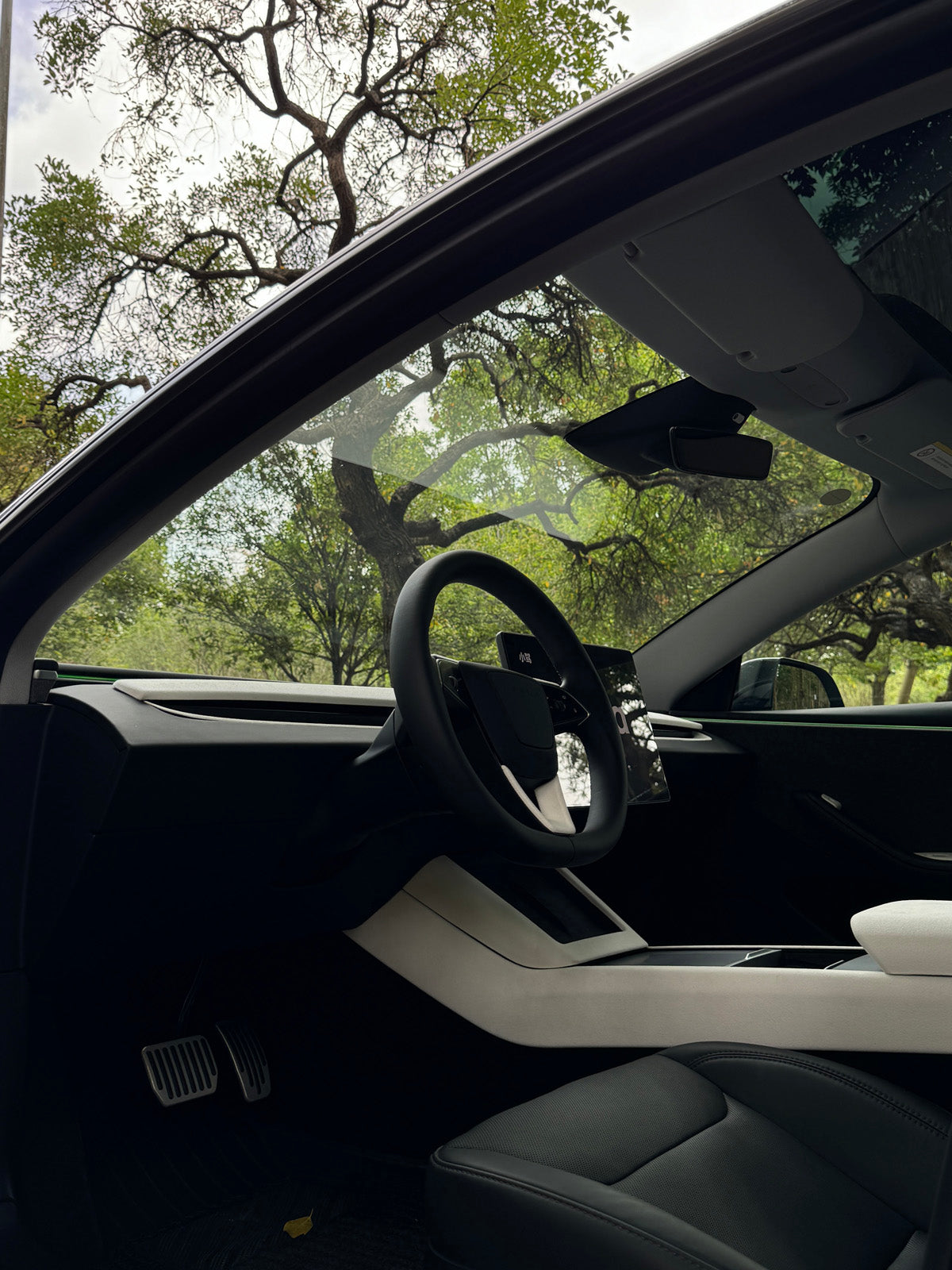 CiyaSuede Armrest Cover for Tesla Model Y Juniper 2025