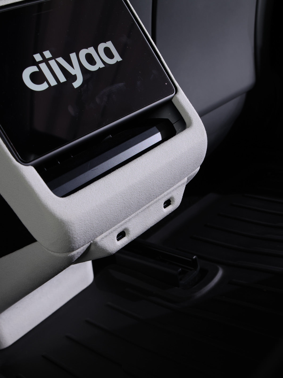 CiyaSuede Rear Air Outlet Cover for Tesla Model 3 Highland 2025 2024