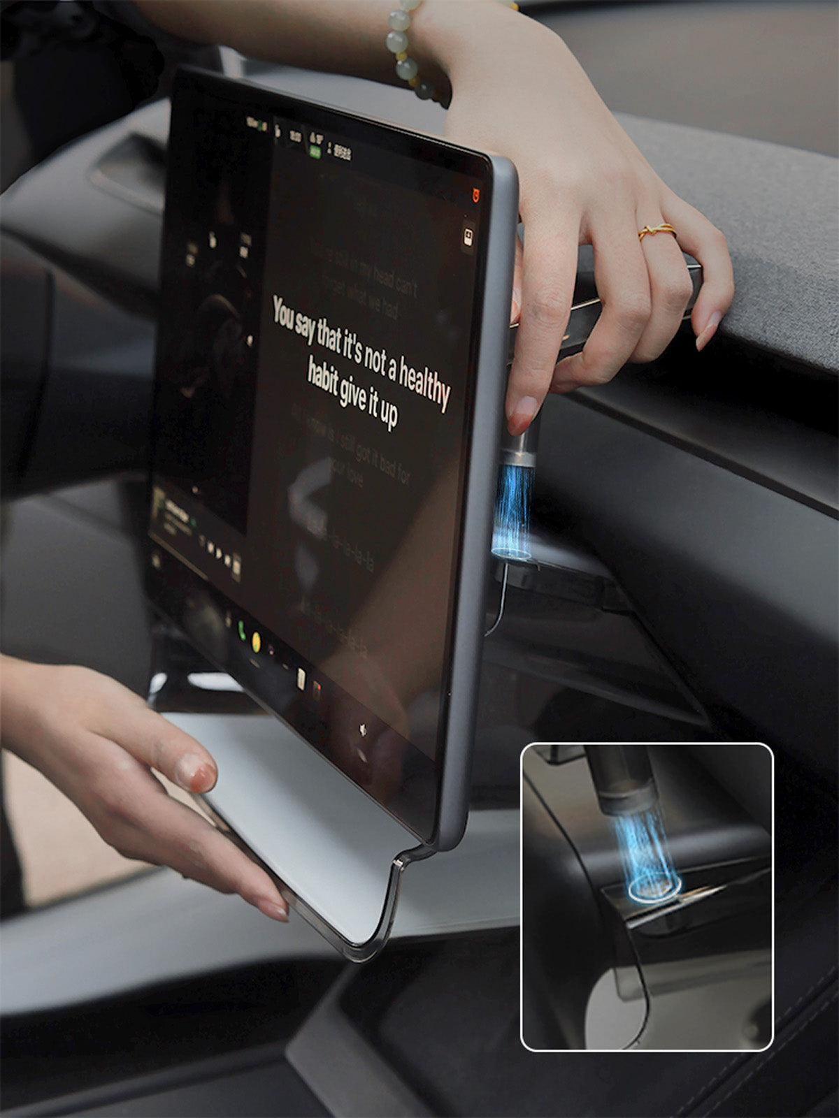 Under Screen Storage Box Pro for Tesla Model Y Juniper 2025