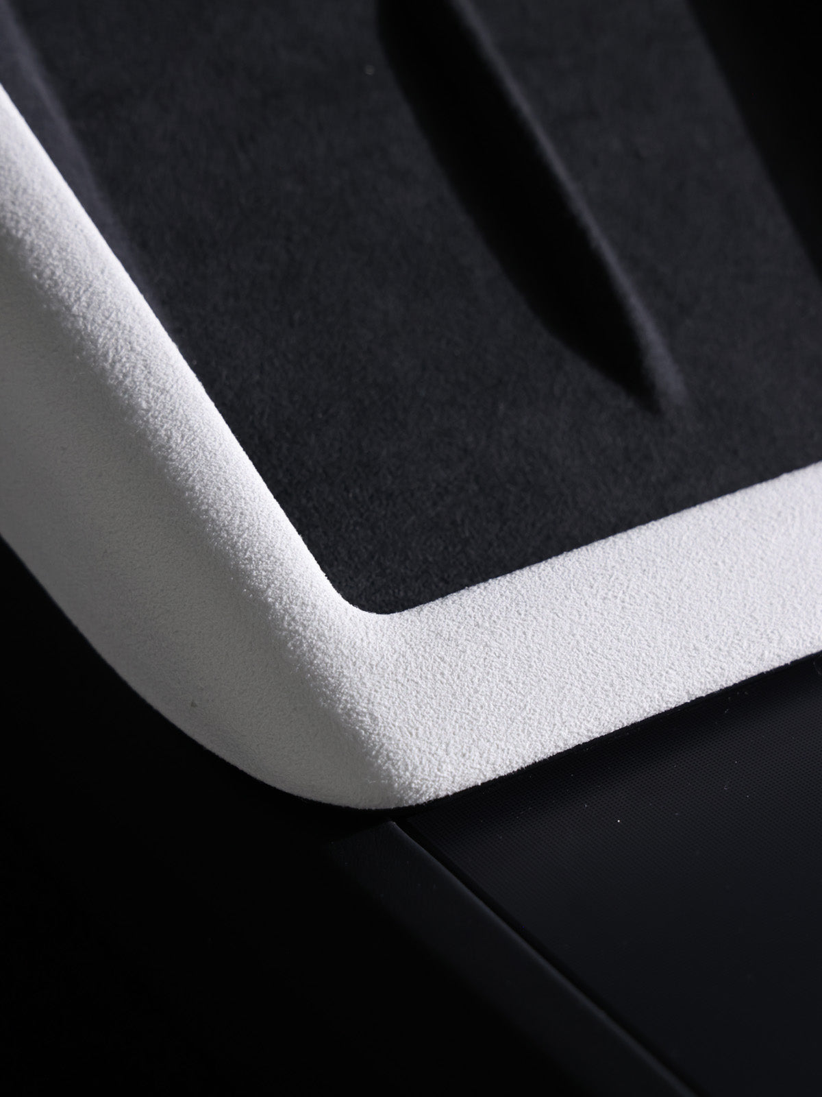 CiyaSuede Wireless Charging Panel Frame for Tesla Model 3 Highland 2025 2024