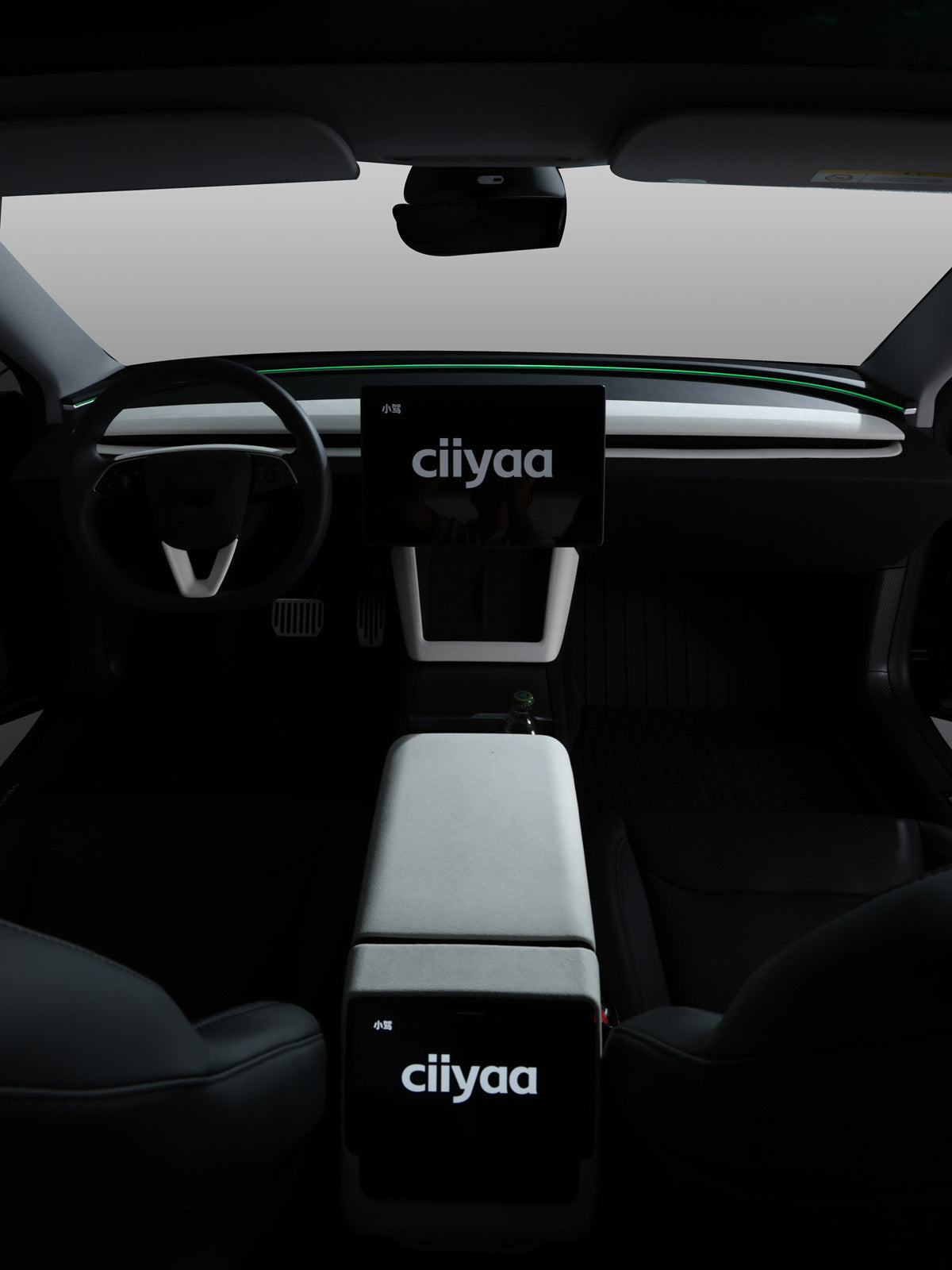 CiyaSuede Rear Air Outlet Cover for Tesla Model Y Juniper 2025