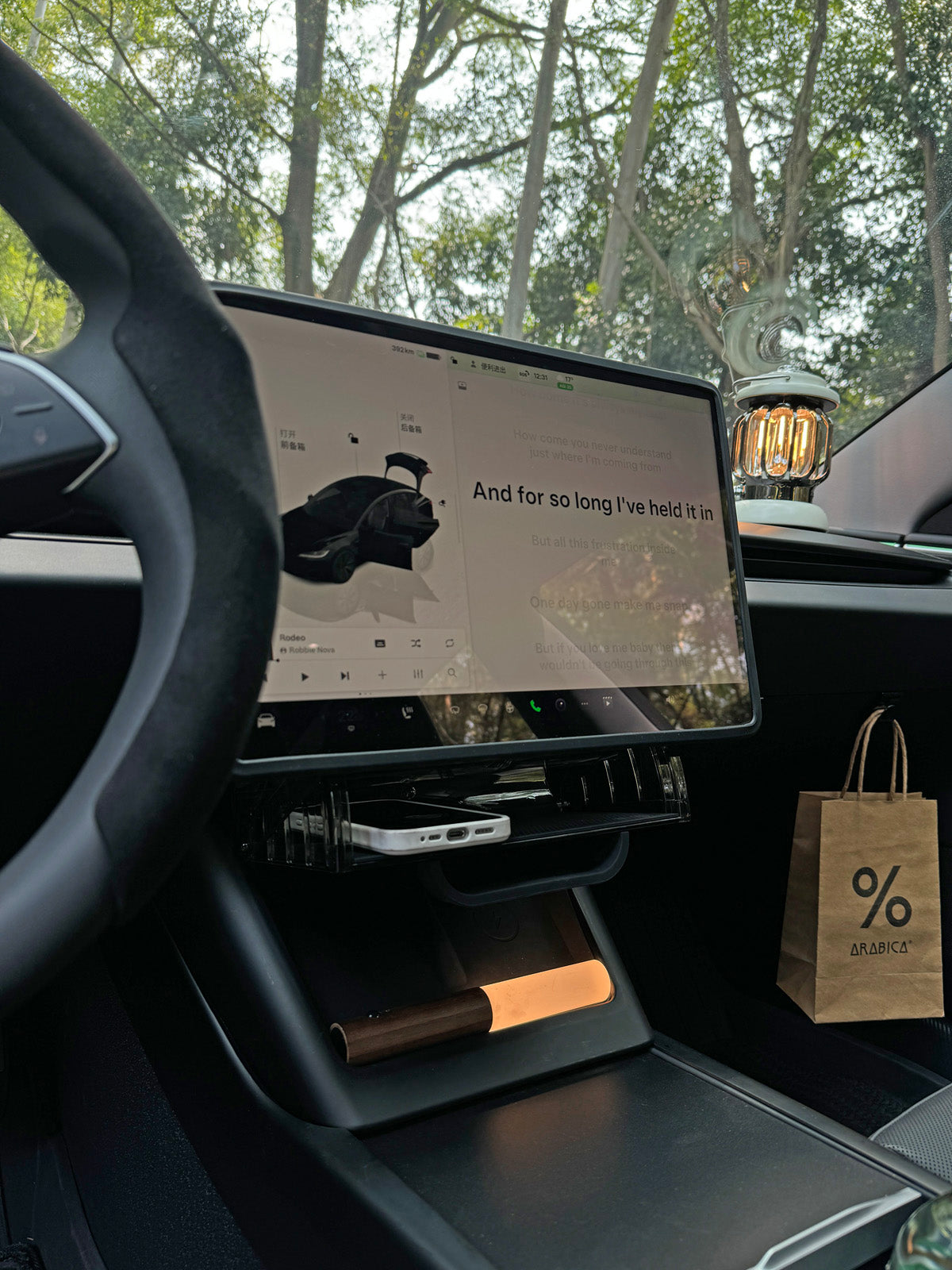 Under Screen Storage Box Ultra for Tesla Model Y Juniper 2025