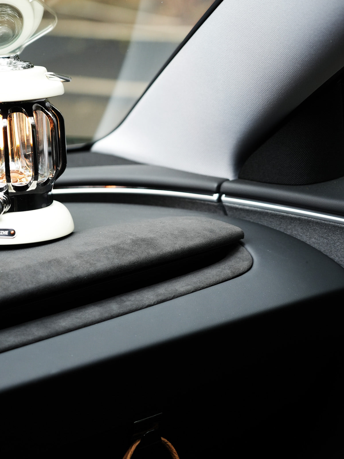 Alcantara Dashboard Vent Trim for Tesla Model Y Juniper 2025