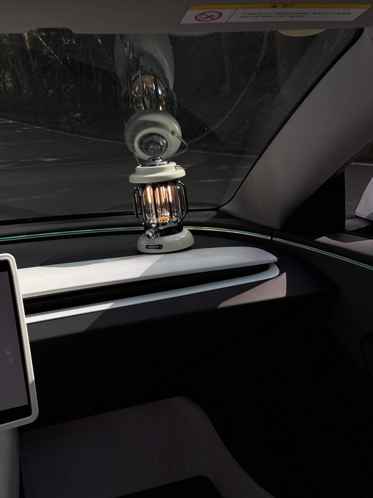 PureDeco Center Console Side Trim for Tesla Model Y Juniper 2025