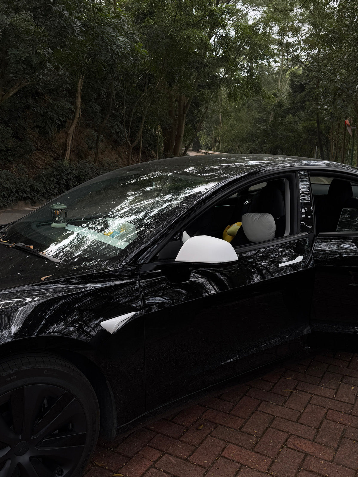 PureDeco Side Camera Cover for Tesla Model 3 Highland 2025 2024