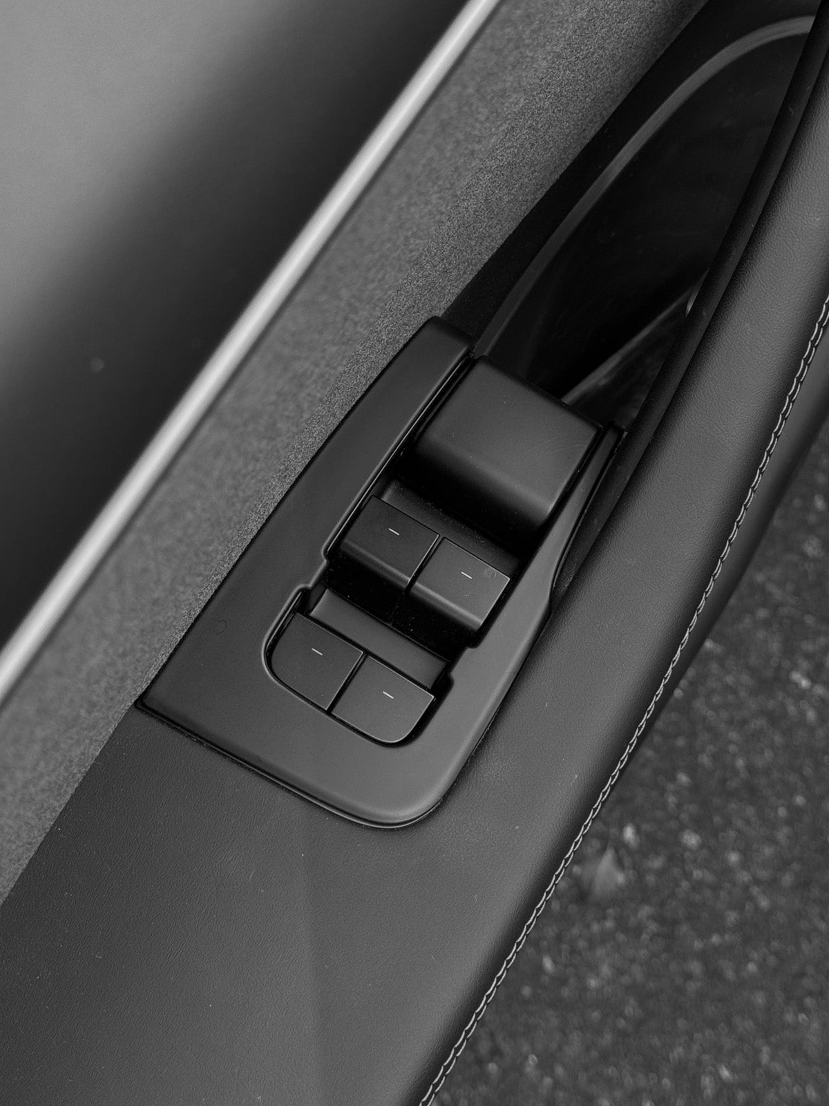 PureDeco Window Button Cover for Tesla Model 3 Highland 2025 2024