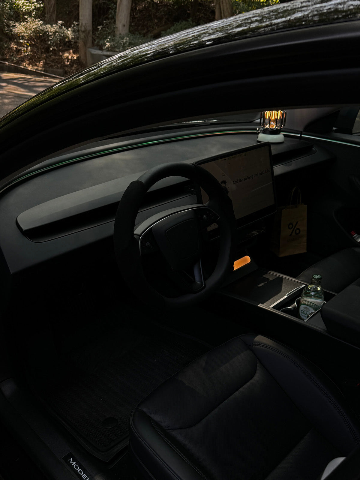 PureDeco Door Button Cover for Tesla Model 3 Highland 2025 2024