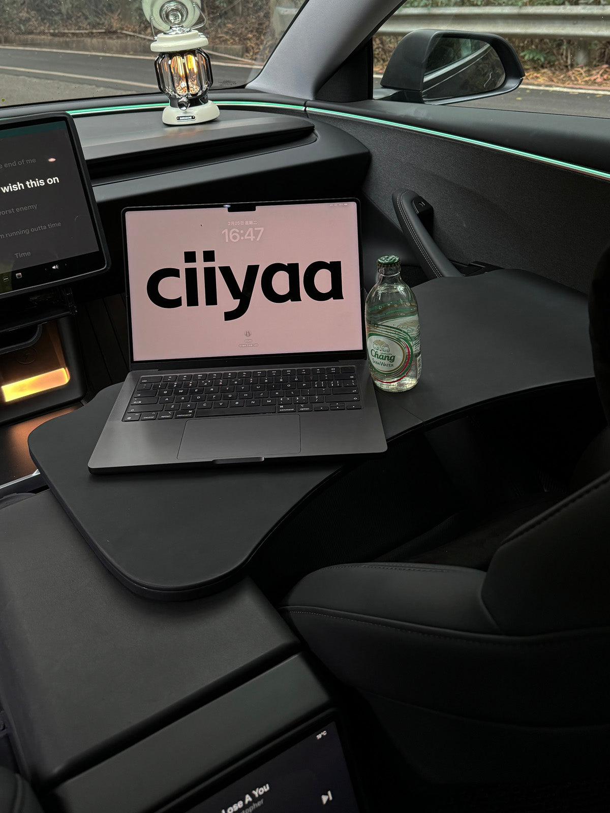 PureDeco Rear Air Outlet Cover for Tesla Model 3 Highland 2025 2024