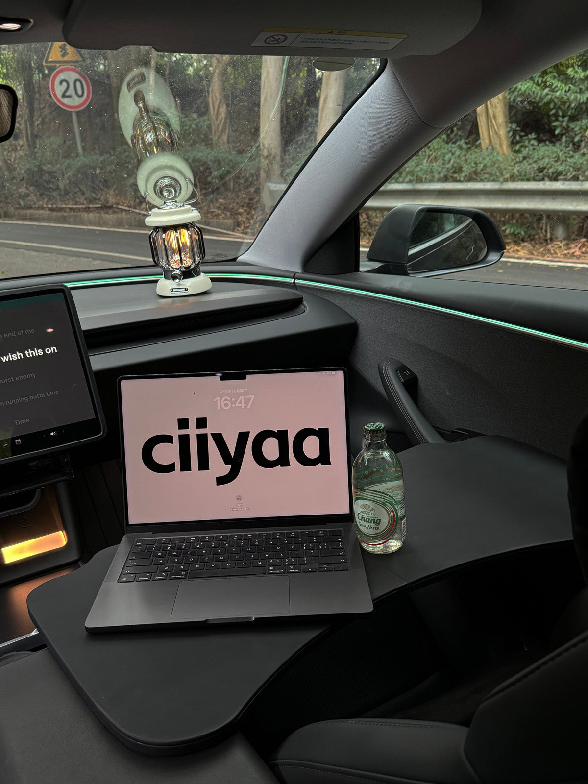 PureDeco Rear Air Outlet Cover for Tesla Model 3 Highland 2025 2024